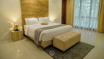 Vila, 4 kamar tidur | 3 kamar tidur, seprai premium, dan tempat tidur Select Comfort