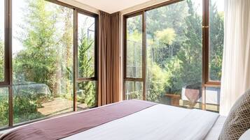 3 habitaciones, ropa de cama de alta calidad y colchones Select Comfort