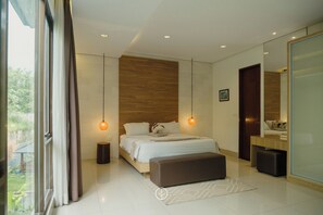 Villa, 4 Bedrooms, Private Pool | 4 bilik tidur, peralatan tempat tidur premium, katil Select Comfort