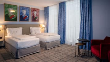 Deluxe Double Room | 1 bedroom, hypo-allergenic bedding, minibar, in-room safe