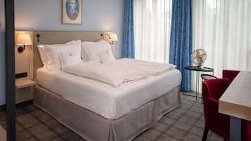 Business-Doppelzimmer | Bettwäsche aus ägyptischer Baumwolle, hochwertige Bettwaren