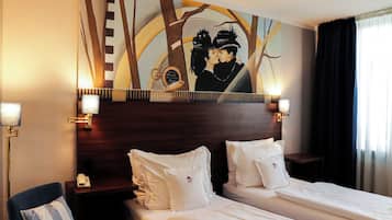 Comfort Double Room | Egyptian cotton sheets, premium bedding, down comforters, minibar