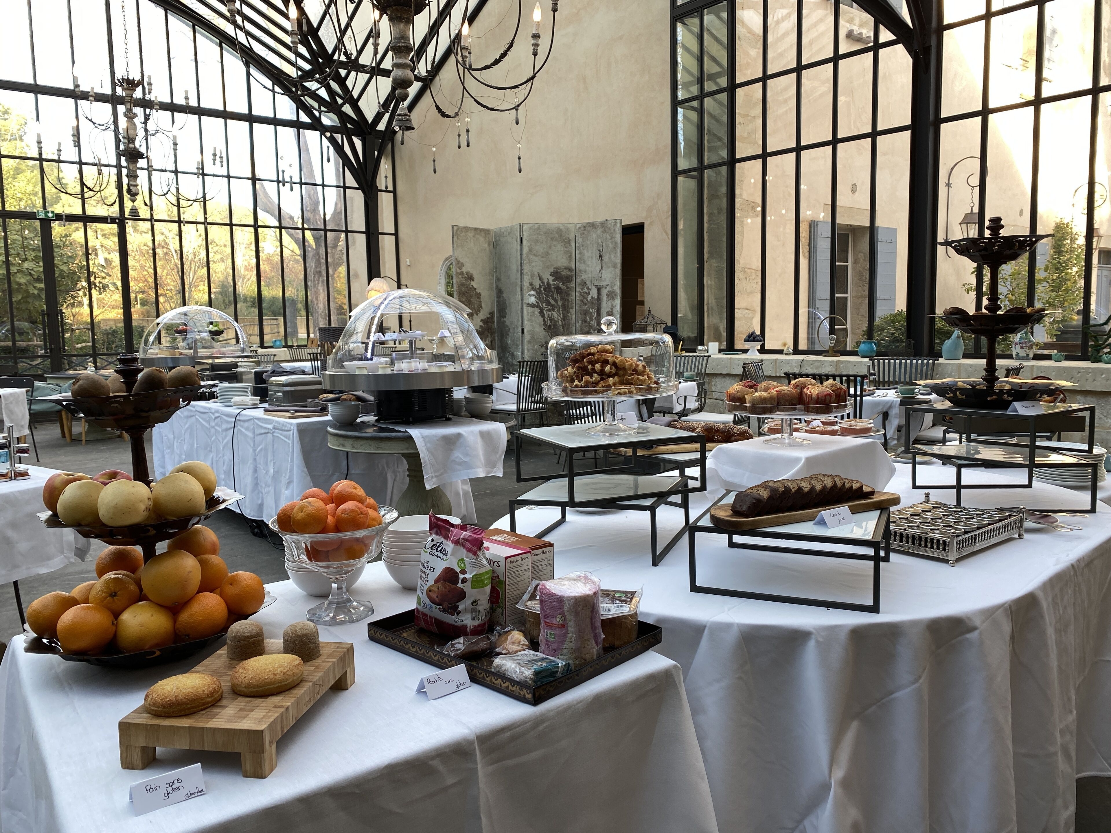 daily buffet breakfast (eur 30.00 per person)