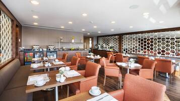 Daily buffet breakfast (EUR 24 per person)