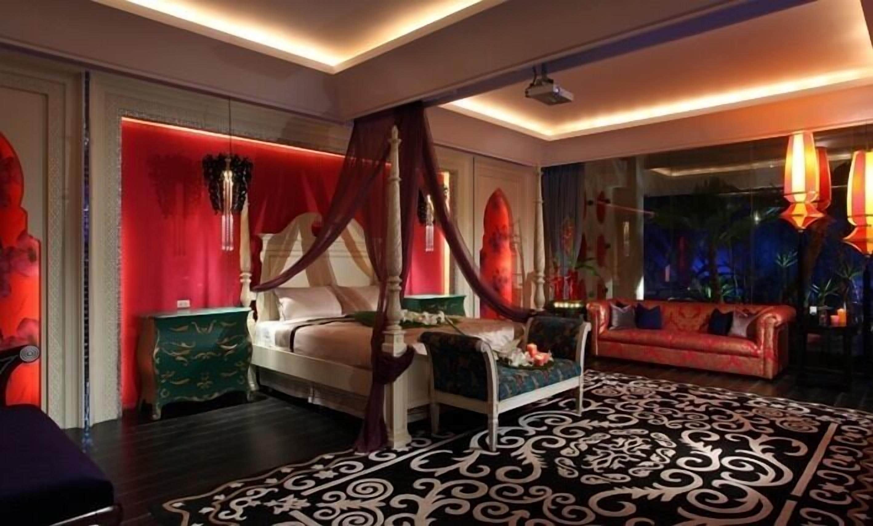 premium bedding, down duvets, minibar, desk