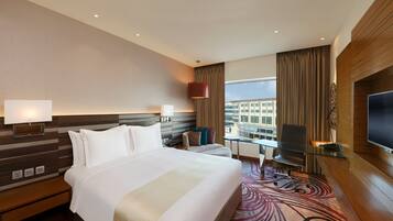 Minibar, in-room safe, desk, blackout drapes