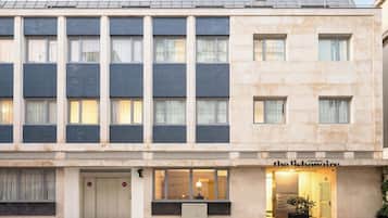 Façana frontal de l'allotjament