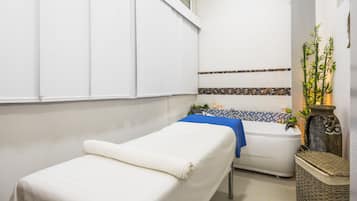 Body treatments, body wraps, body scrubs, facials