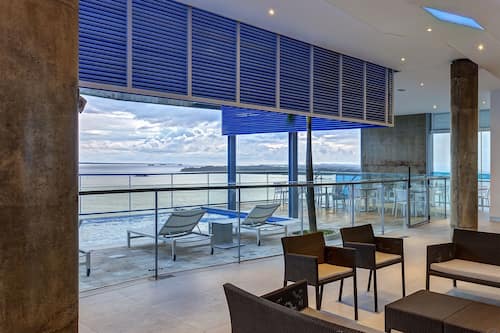 Sala de estar en el lobby