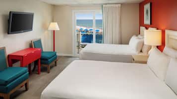 In-room safe, blackout drapes, iron/ironing board, cribs/infant beds