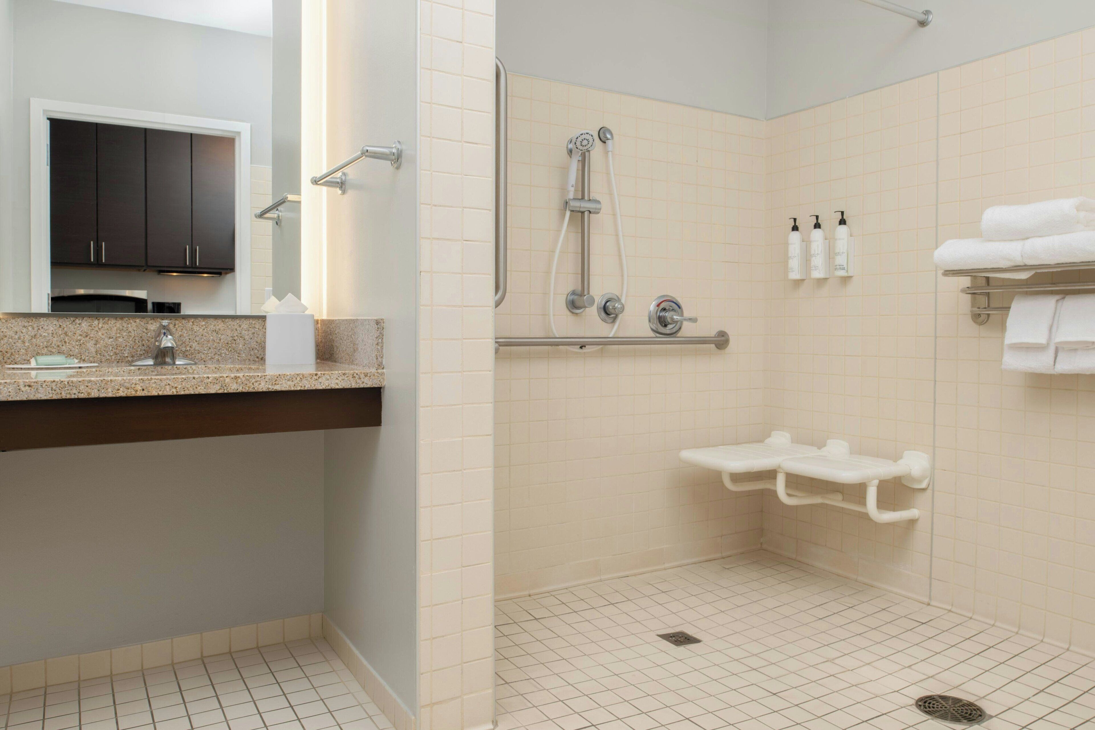 free toiletries, hair dryer, towels, soap