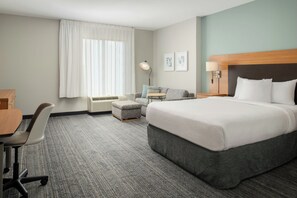 In-room safe, laptop workspace, iron/ironing board - TownePlace Suites Jackson Ridgeland/Township at Colony Park (Ridgeland)