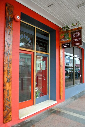 Fachada de la propiedad