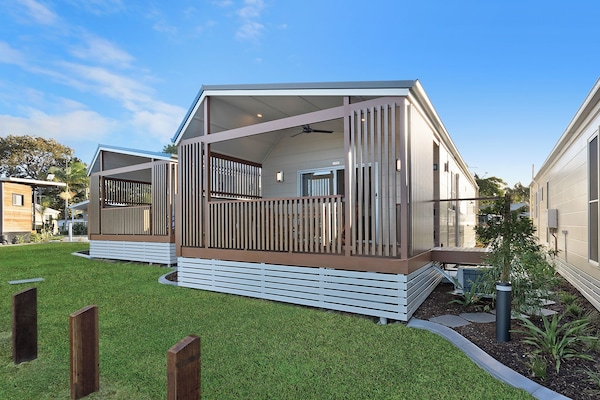 Premium huisje (Sleeps 4) | Terras