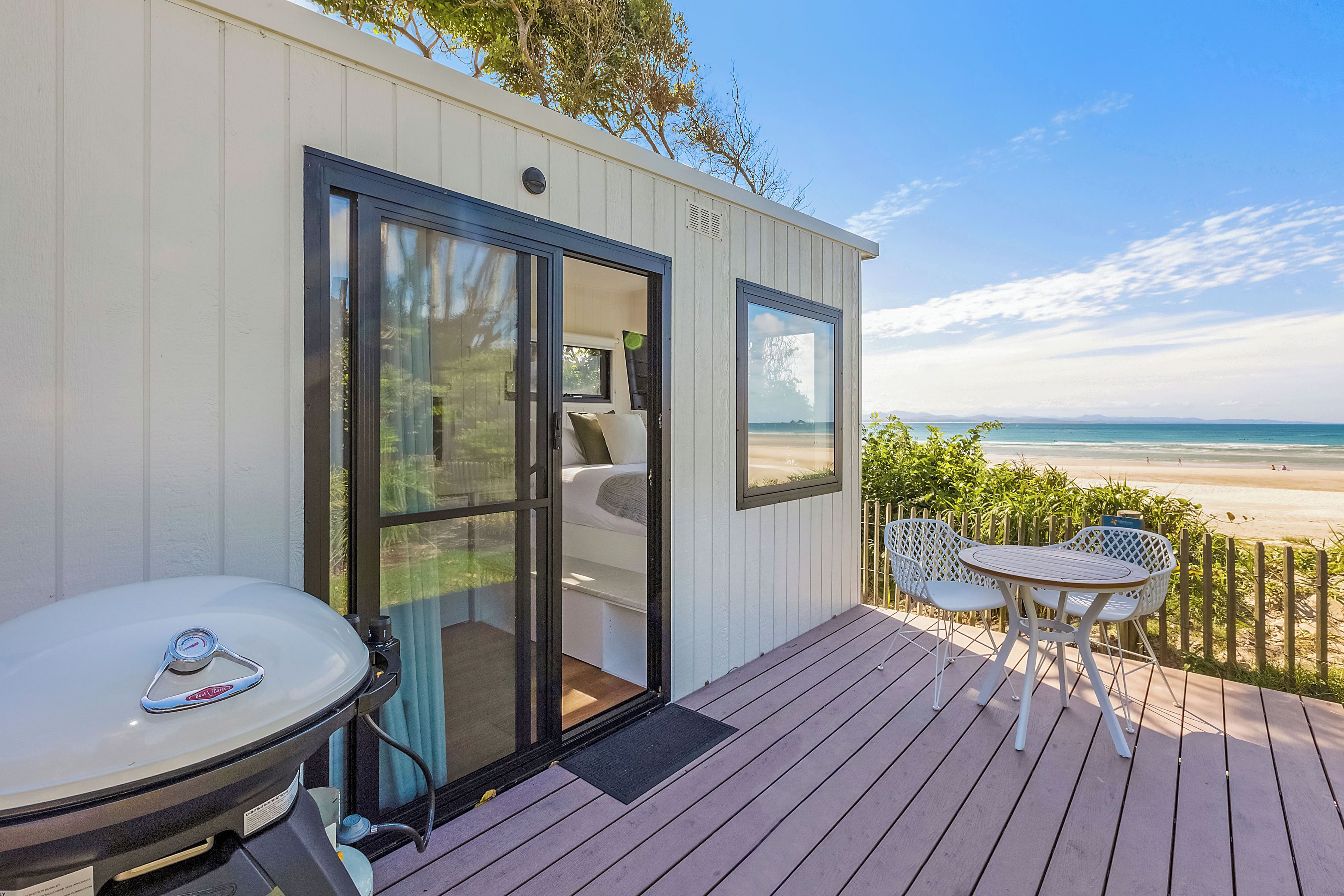 Premium Tiny Home - Sleeps 2 - Ocean View | Terrasse/Patio