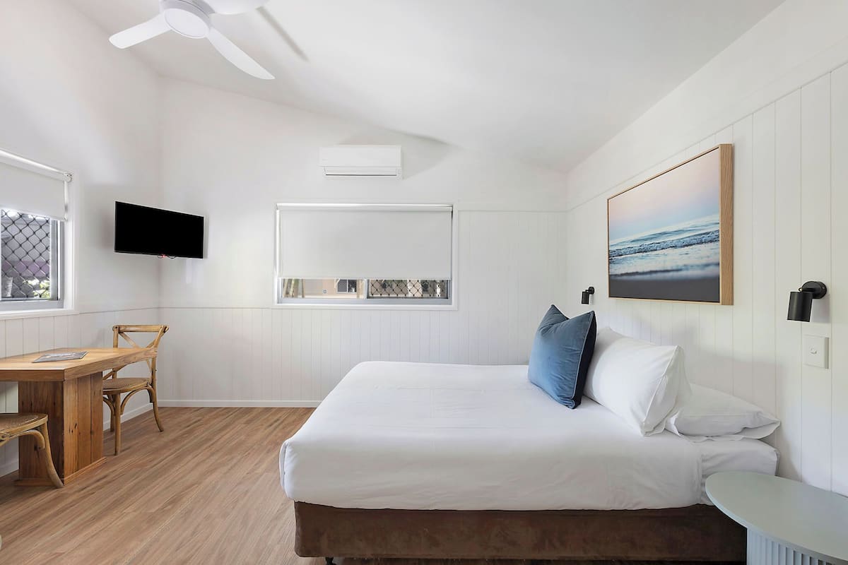 標準小屋 (Sleeps 2) | 熨斗/熨衫板、免費 Wi-Fi、床單