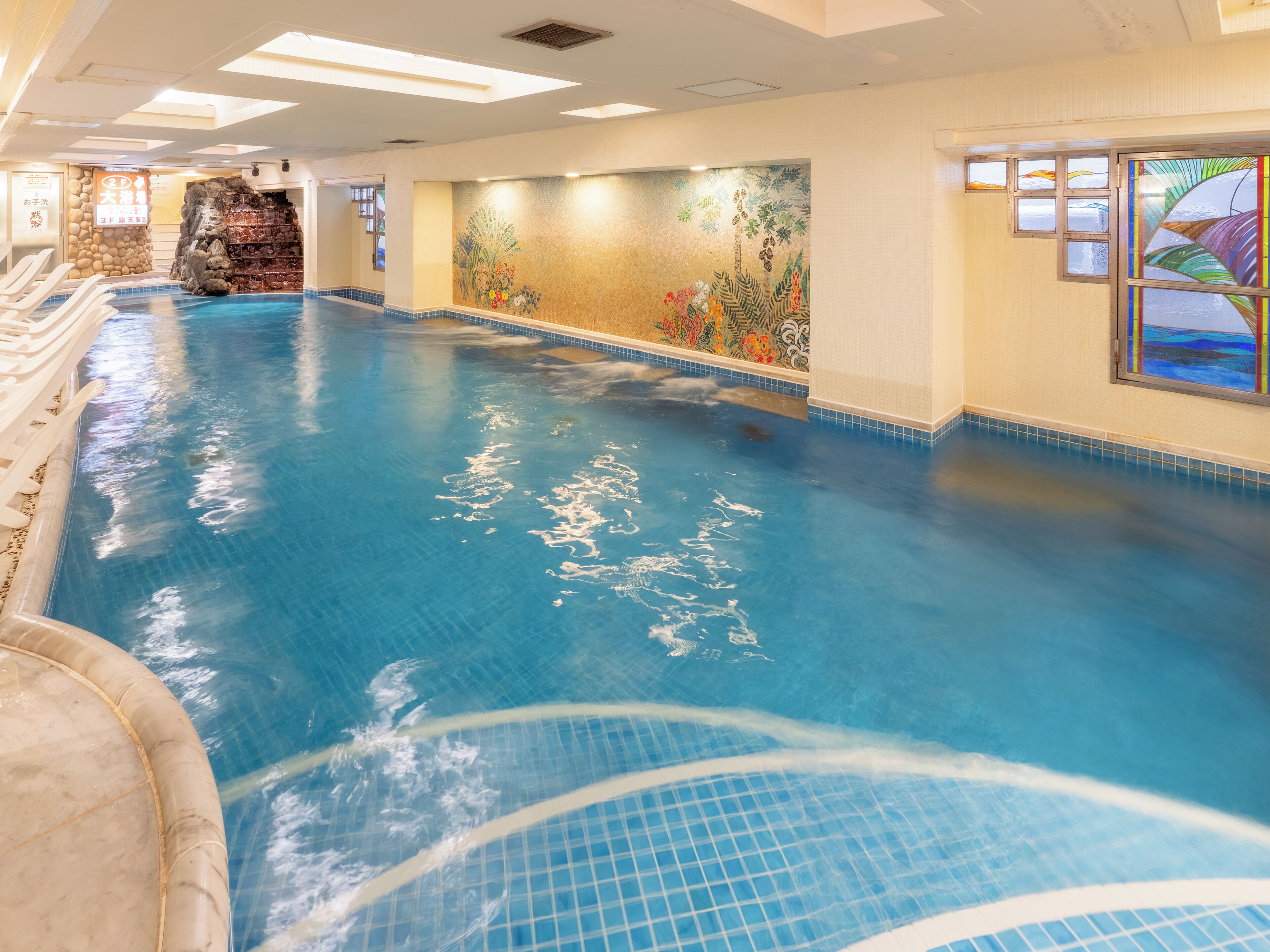 Piscine couverte