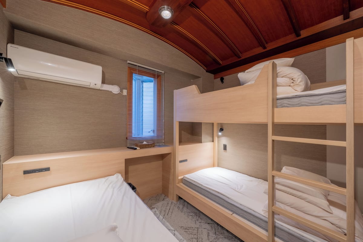 Triple Room, Men only, Shared Bathroom | WiFi (free), bed sheets