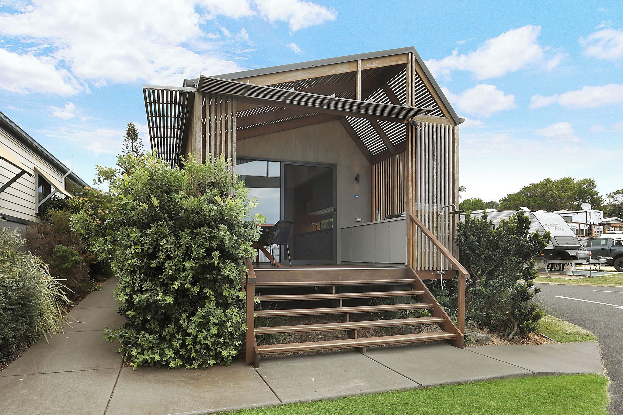 Premium Cabin - Sleeps 2 | Iron/ironing board, free WiFi, bed sheets