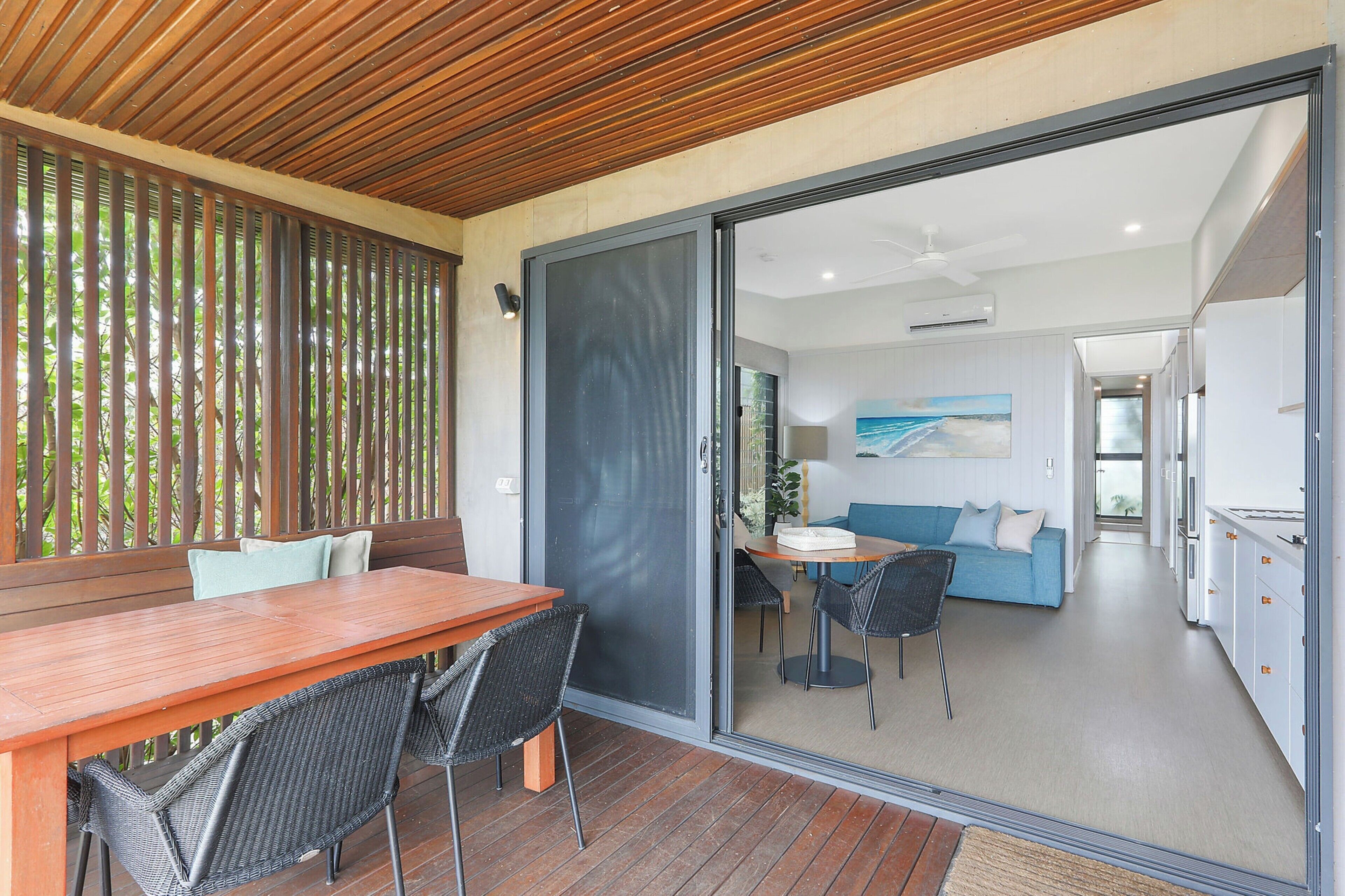 Cabane Premium (- Sleeps 5) | Terrasse/Patio