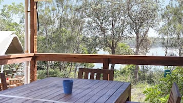 Deluxe Cabin - Sleeps 4 - Dog Friendly | Balcony view