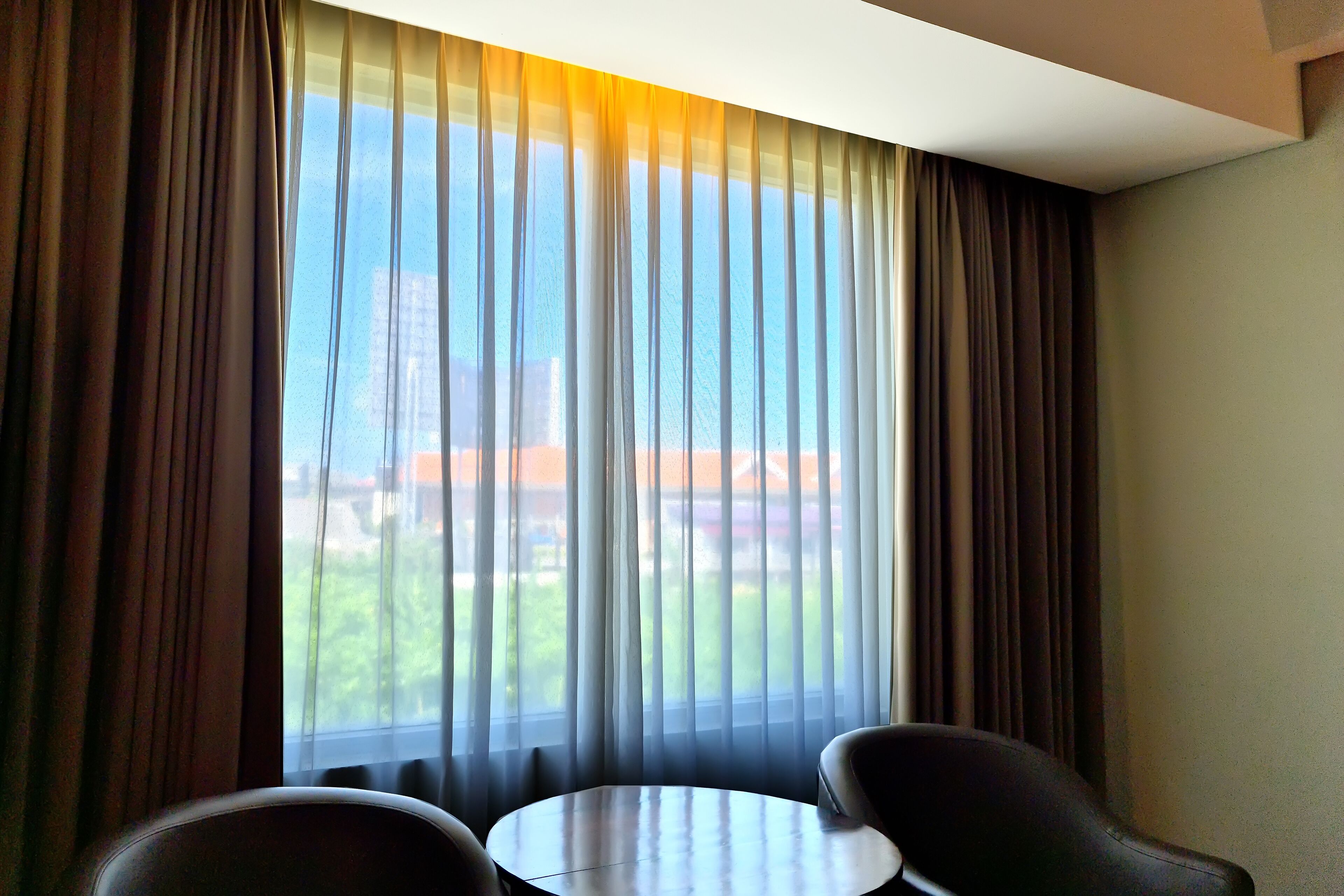 deluxe double or twin room, non smoking, city view | view from room