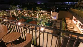 Kamar Double atau Twin Deluks, Bebas Asap Rokok, balkon | Pemandangan dari kamar