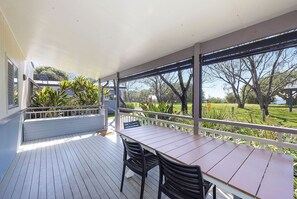 スーペリア キャビン オーシャンビュー (Sleeps 5) | テラス / パティオ