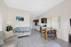 Premium Cabin - Sleeps 4 - Dog Friendly | Living area | LCD TV, DVD player