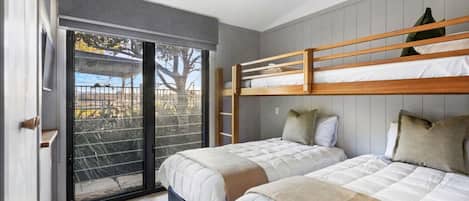 Stuga Premium (Sleeps 5) | 2 sovrum, strykjärn/strykbräda, gratis wi-fi och sängkläder