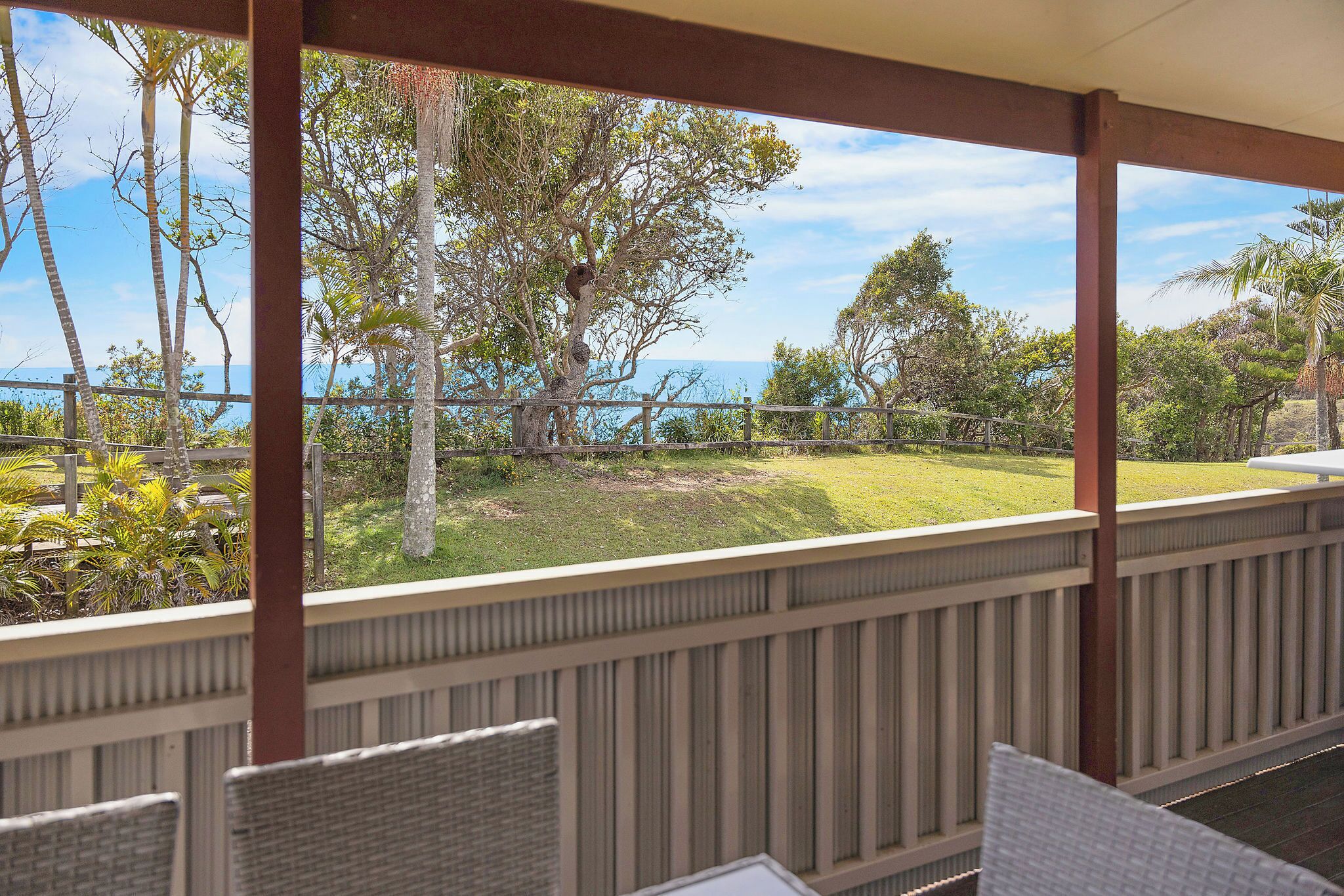 Deluxe Cabin - Sleeps 5 - Dog Friendly | Balcony view