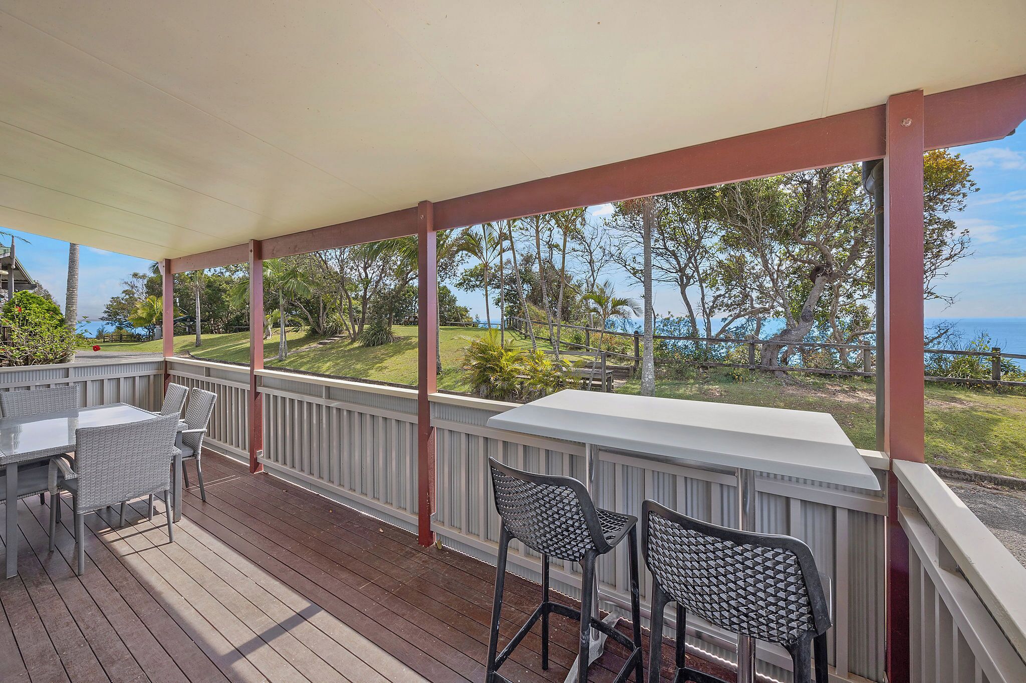 Deluxe Cabin - Sleeps 5 - Dog Friendly | Balcony view
