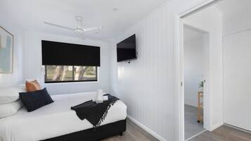 Villa Premium | 2 dormitorios, tabla de planchar con plancha, wifi gratis y ropa de cama