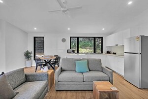 Cabana superior (- Sleeps 2) | Área de estar