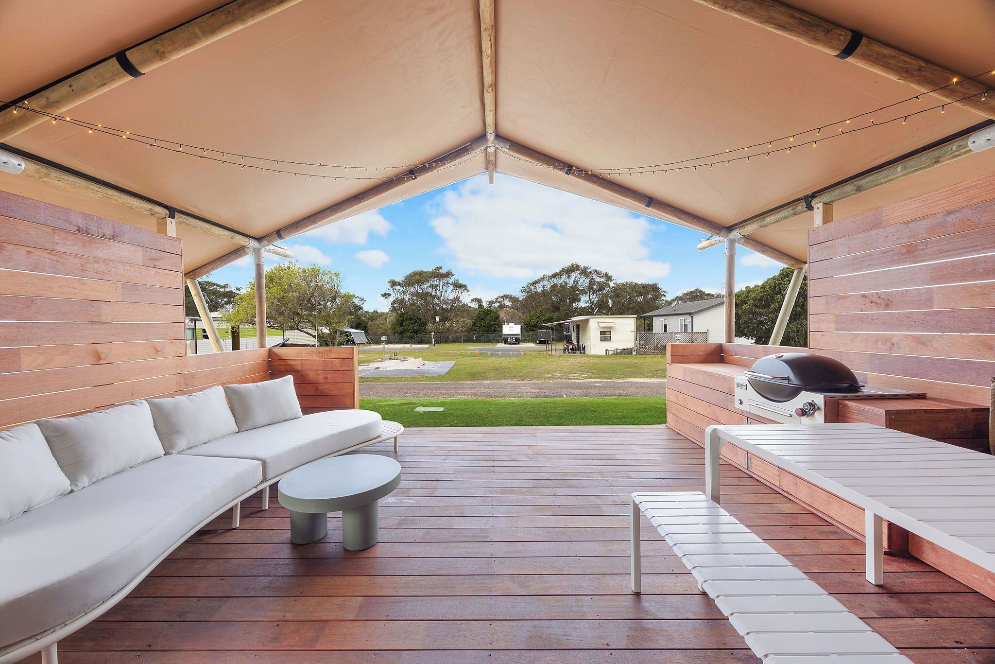 Superior Safari Tent - Sleeps 4 | Balcony view