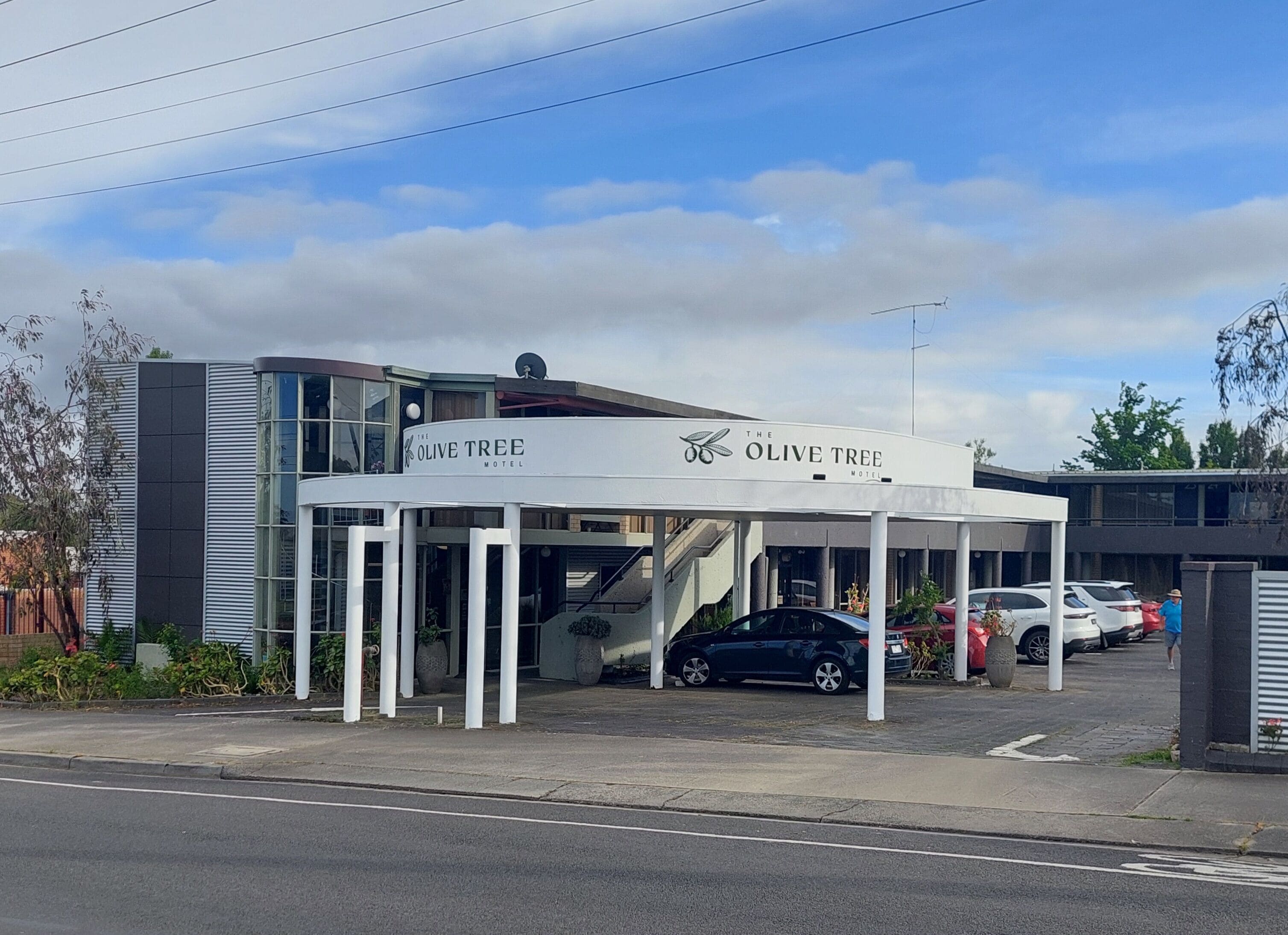 Entrada al alojamiento