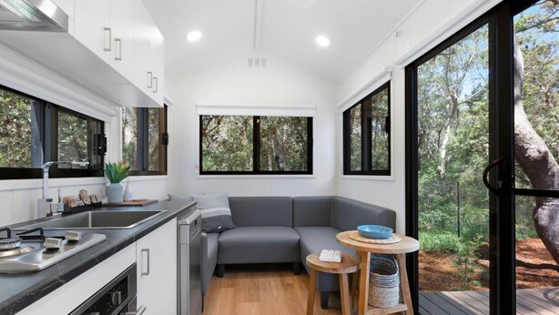 스튜디오 (Tiny Home - Sleeps 2) | 거실 공간