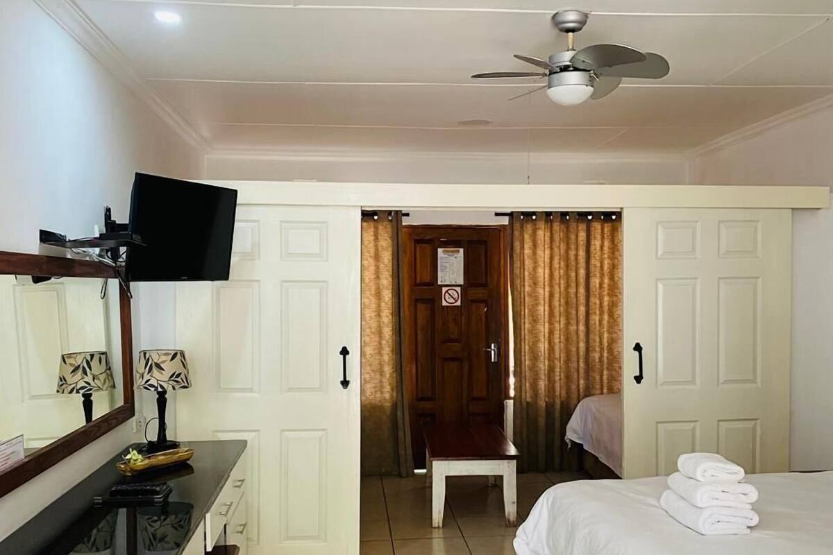In-room safe, laptop workspace, iron/ironing board (on request)