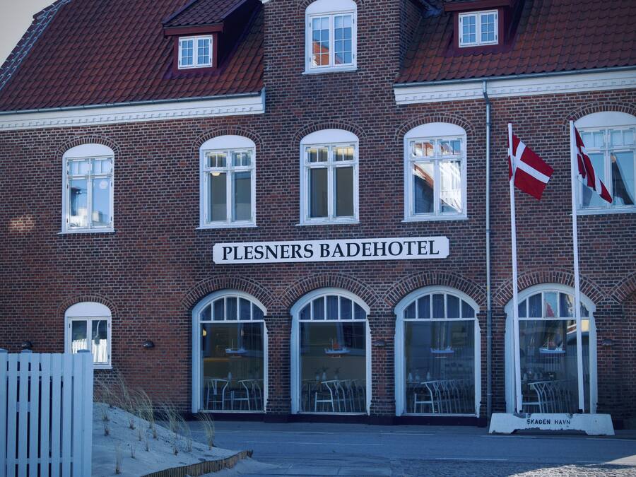Façade de l’hébergement