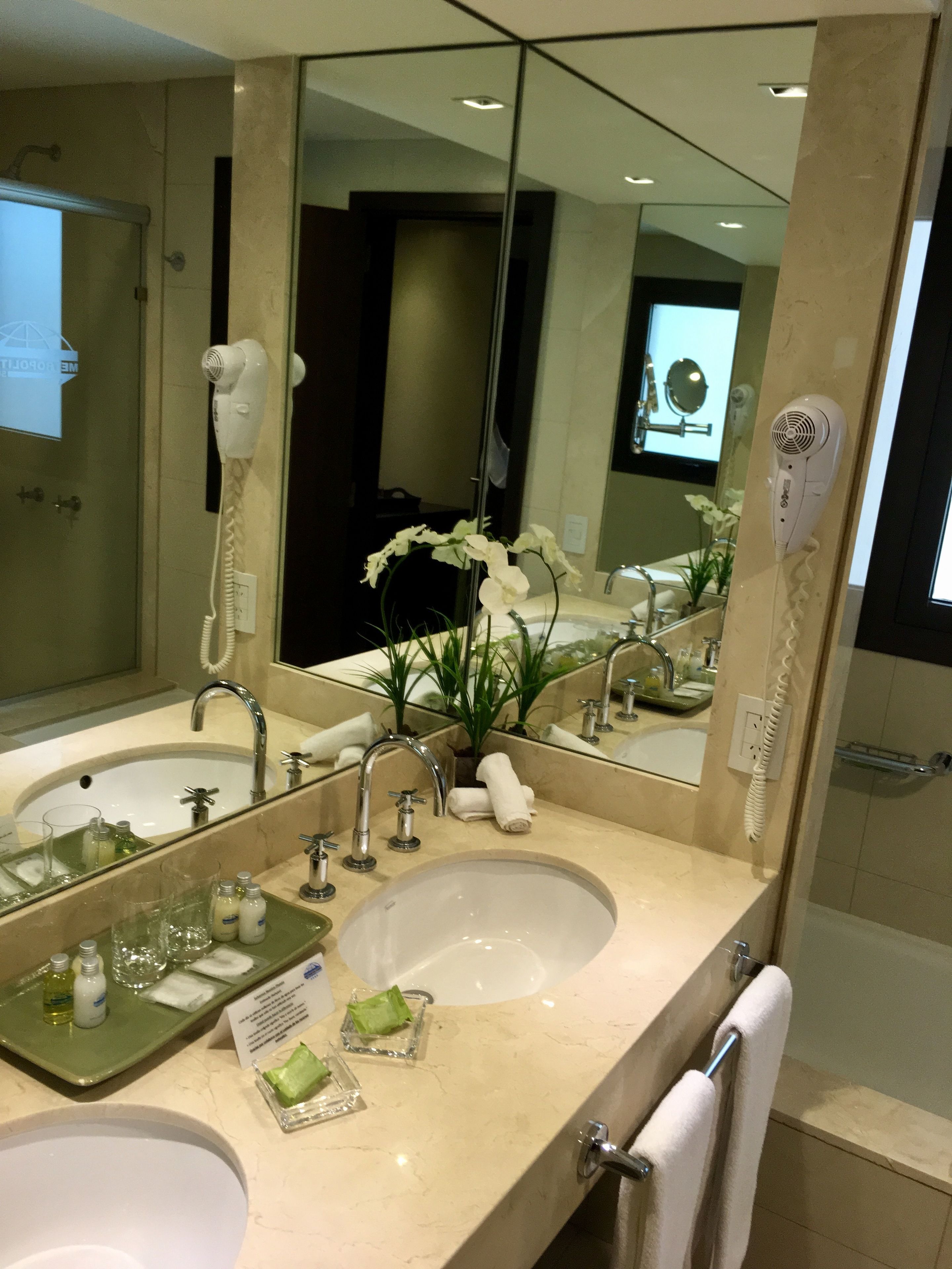 master suite | bathroom | designer toiletries, hair dryer, bidet, towels