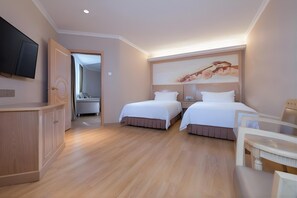 In-room safe, rollaway beds, free wired internet
