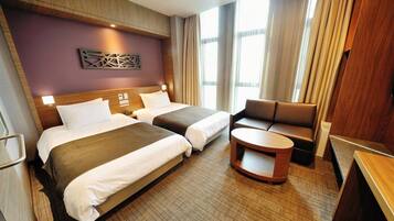 In-room safe, desk, blackout curtains, iron/ironing board