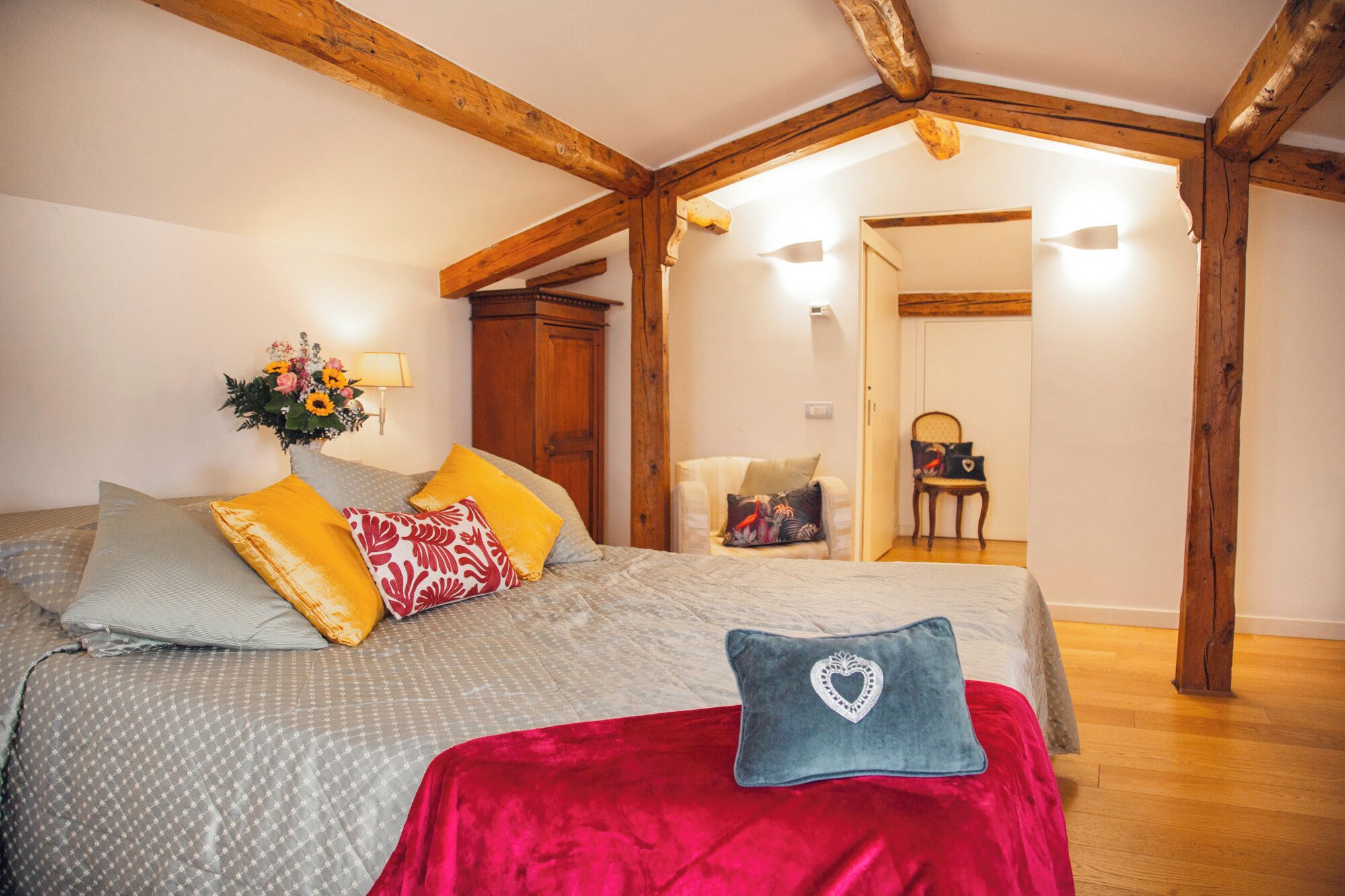 deluxe double room, terrace | 1 bedroom, premium bedding, down duvets, minibar