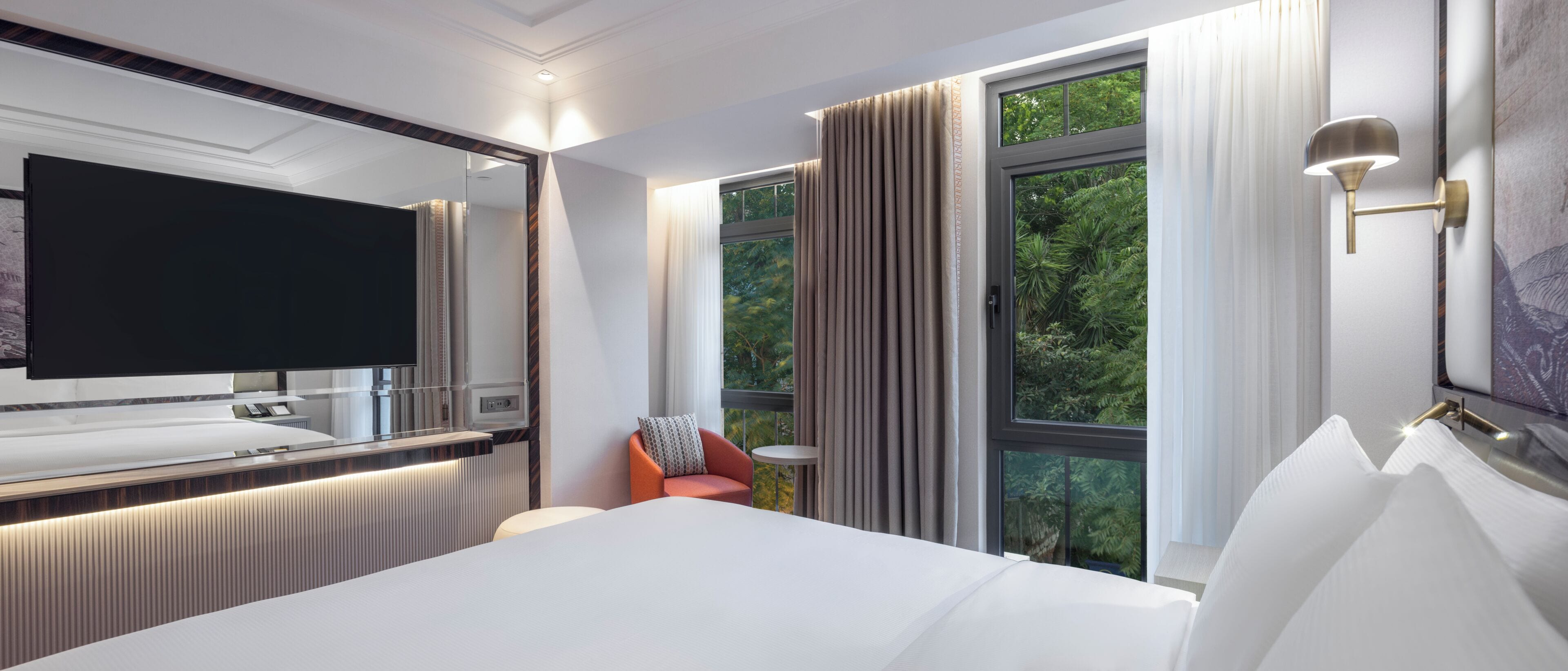 Minibar, in-room safe, blackout curtains, soundproofing