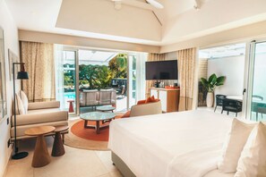 Minibar, in-room safe, desk, laptop workspace