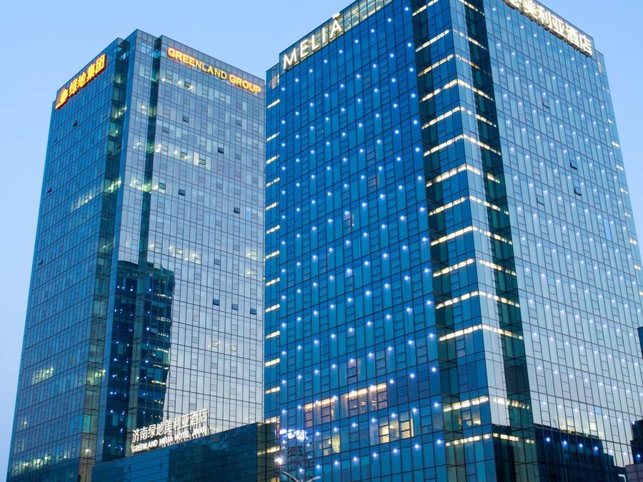 Voorkant van accommodatie