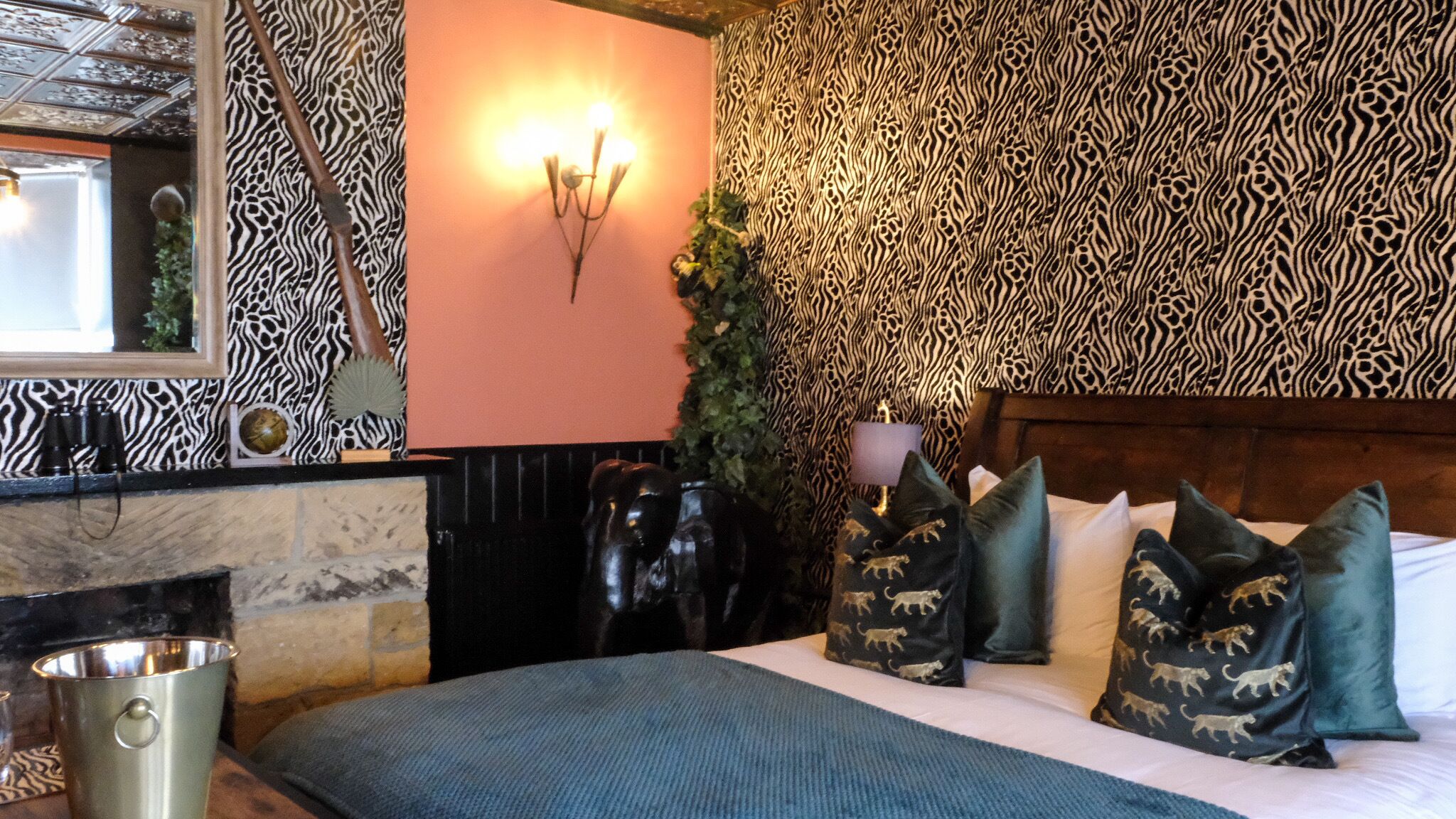 Habitación doble Deluxe, baño en la habitación, vista al jardín (Cape Town)