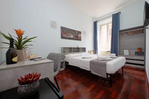 Standard Double Room (Guesthouse) | Minibar, in-room safe, individually decorated, individually furnished