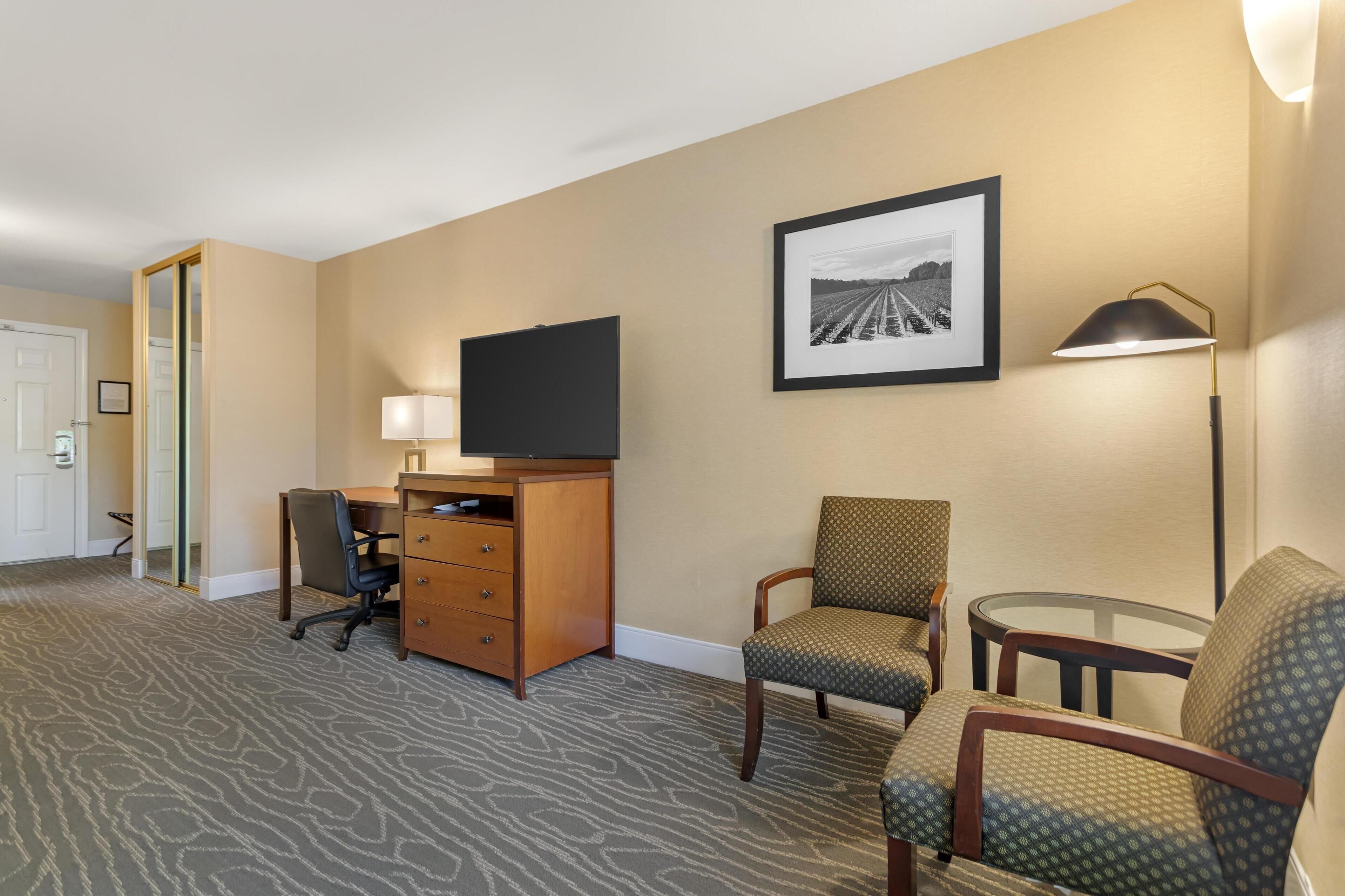 standard room, 2 double beds, non smoking, refrigerator & microwave (1st floor) | 1 bedroom, hypo-allergenic bedding, desk, laptop workspace