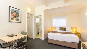 1 habitación, caja de seguridad en la habitación y cortinas blackout